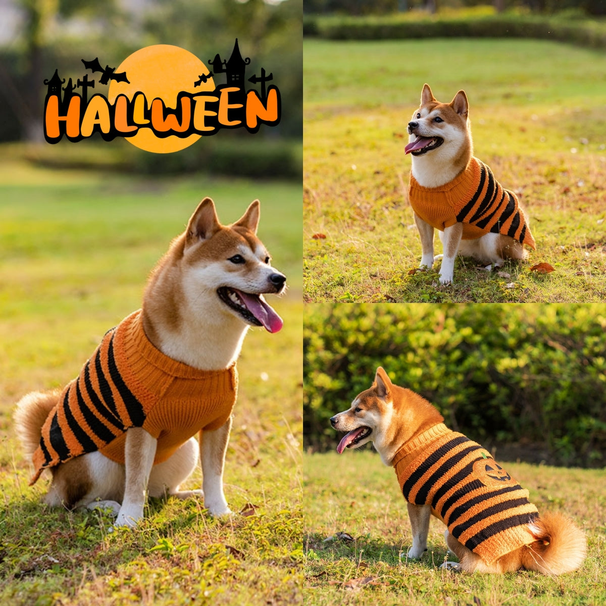 Halloween Dog Sweater
