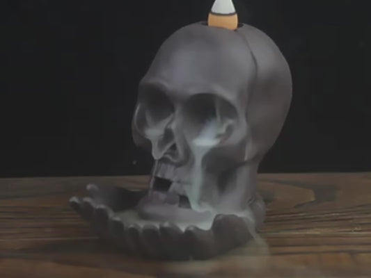 Skull Incense Burner