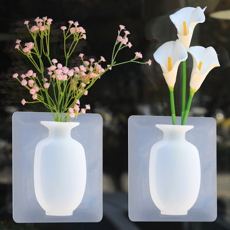 Sticky Silicone Vase