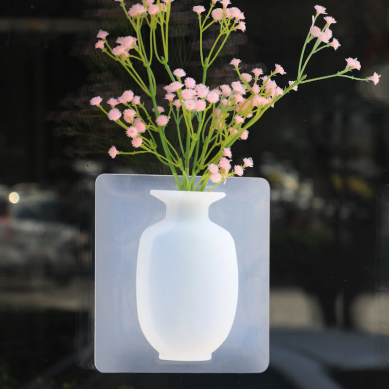 Sticky Silicone Vase