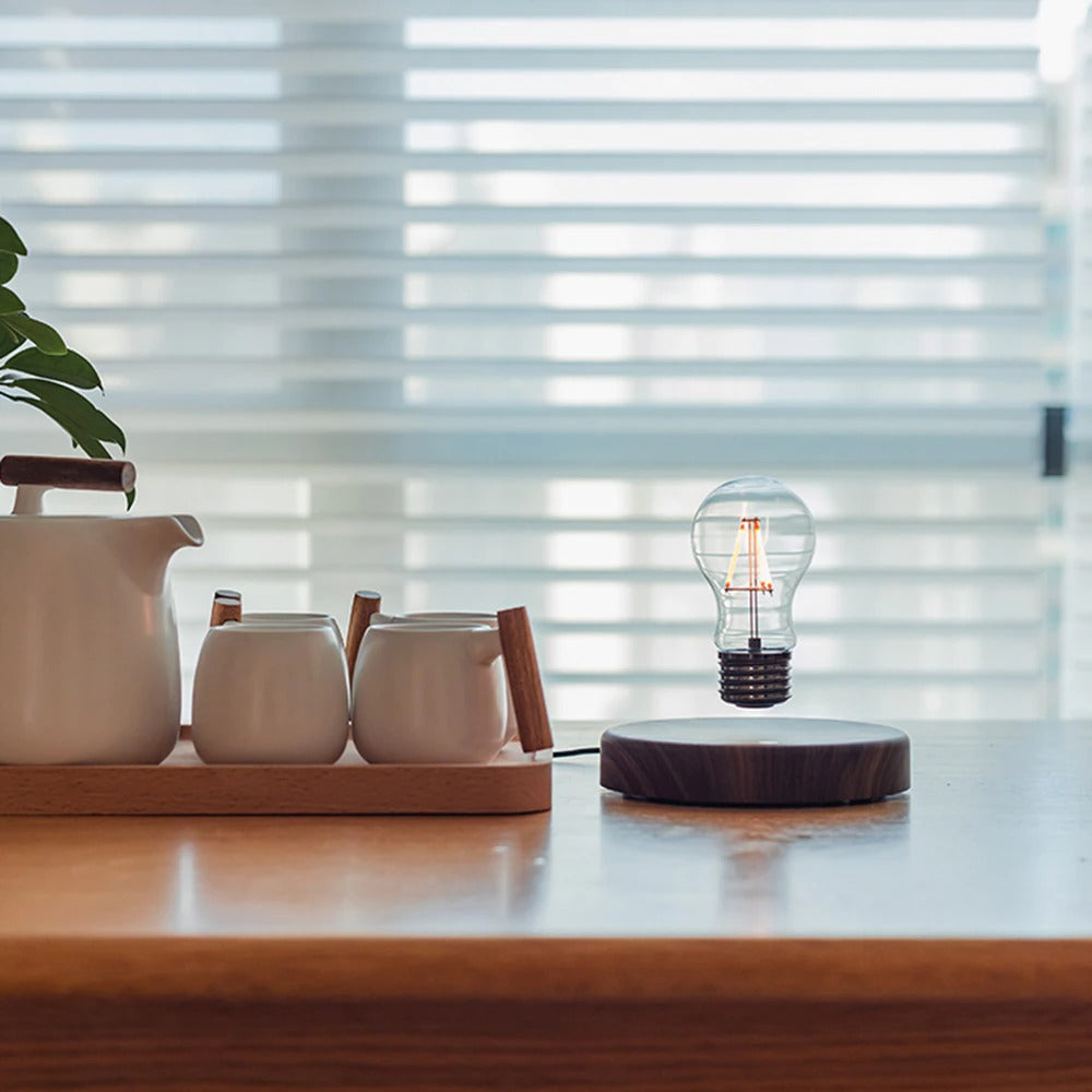 Levitating Light Bulb