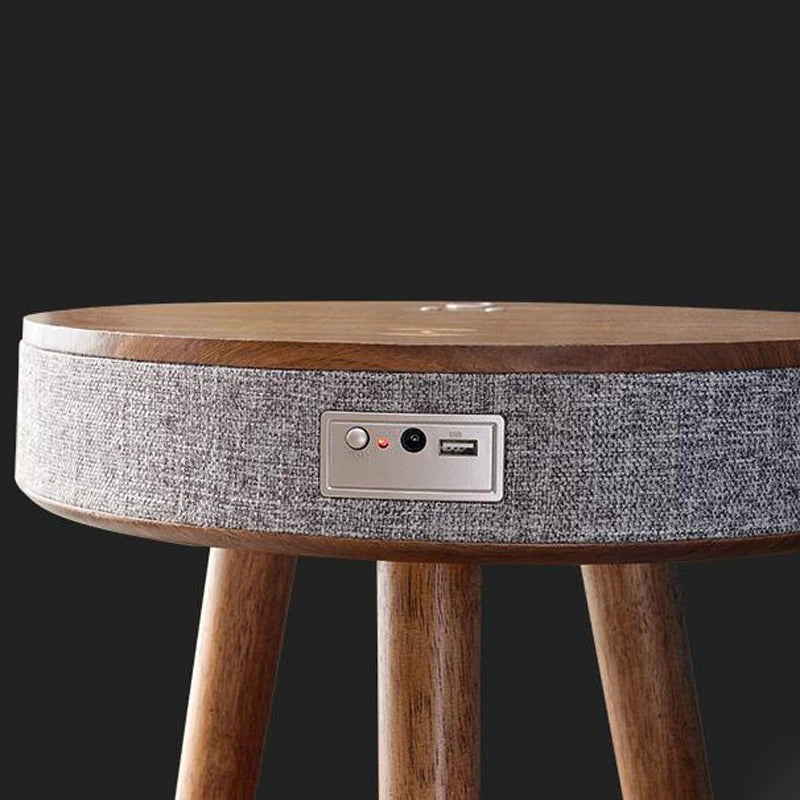 Blaupunkt wooden table sales built in speaker