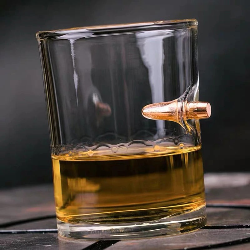 Whiskey Bullet Glass